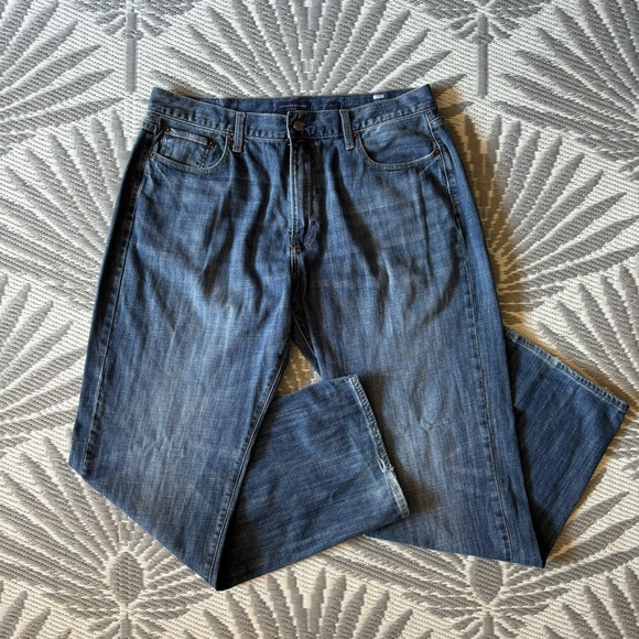 Lucky Brand 181 Relaxed Jeans Men’s 36x34 Straight Leg Medium Y2K Baggy - Picture 1 of 12